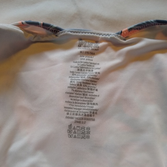 🔴SOLD🔴NWOT PINK Victoria's Secret Swimsuit 🌺 - Picture 4 of 4